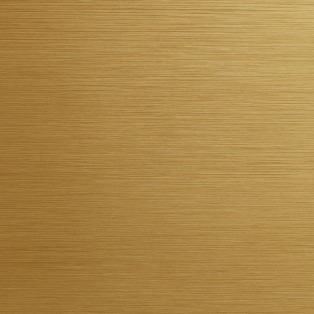 Brushed Brass Material Sample