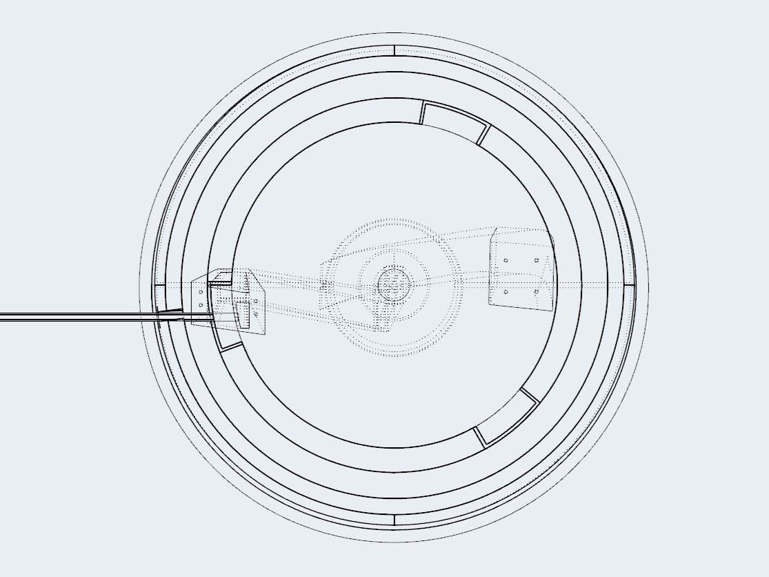 Scutella Lamp Bottom View